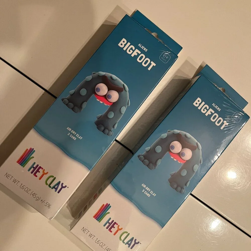 Modeling Clay - Hey Clay Alien (set of TWO) - NEW